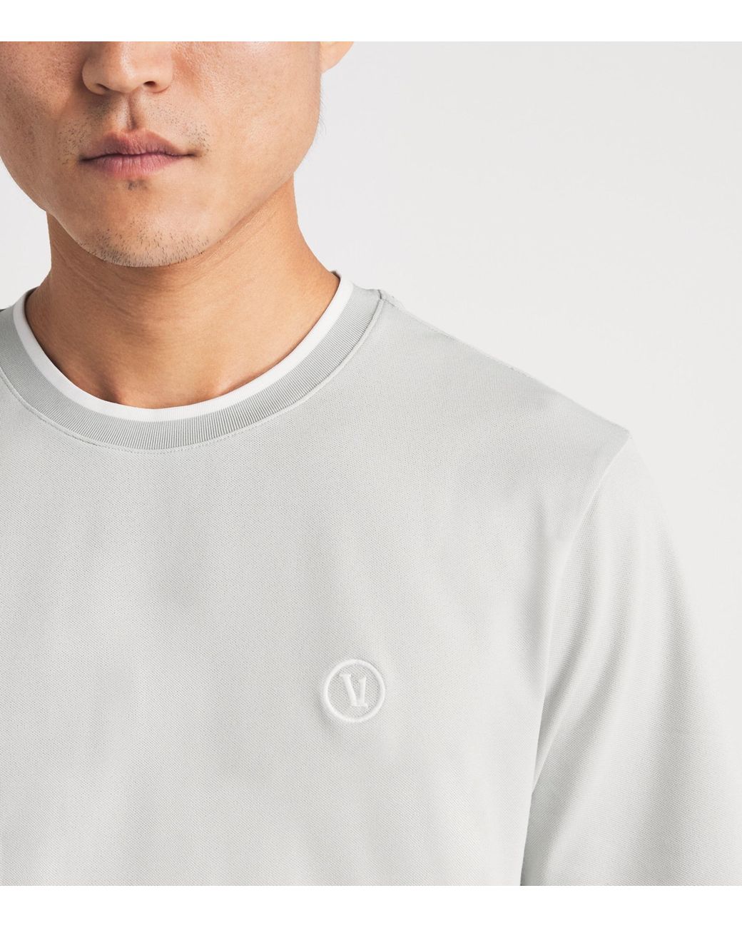 vuori White Logo Gamepoint T-Shirt for men