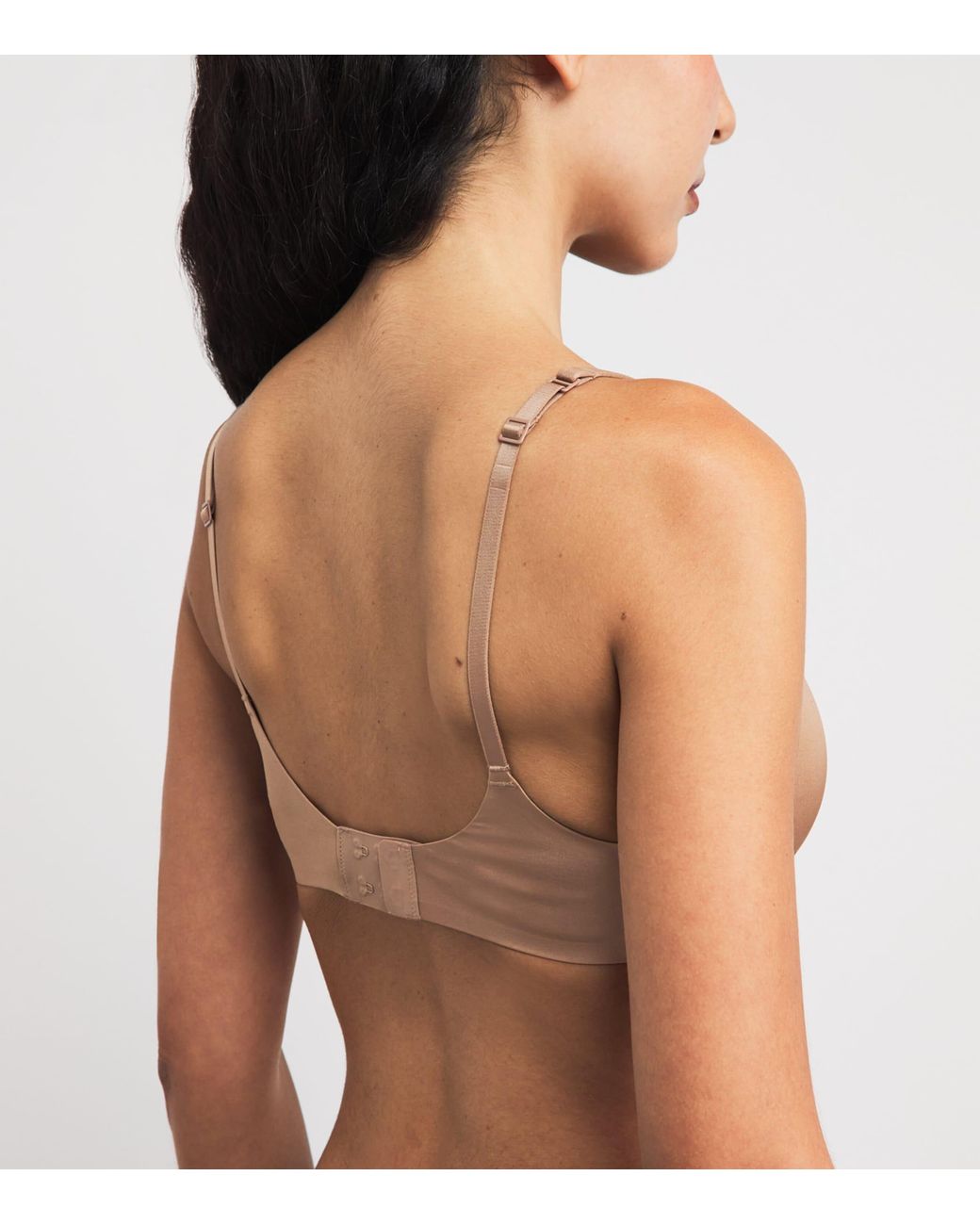 Skims Natural Ultimate Nipple Wireless Push-Up Bra
