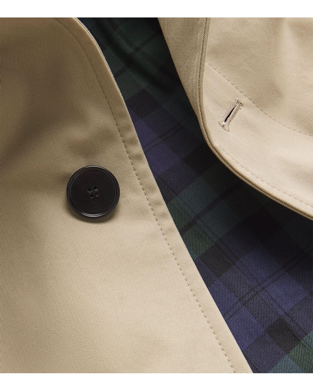 With Nothing Underneath Natural Cotton Chatsworth Trench Coat