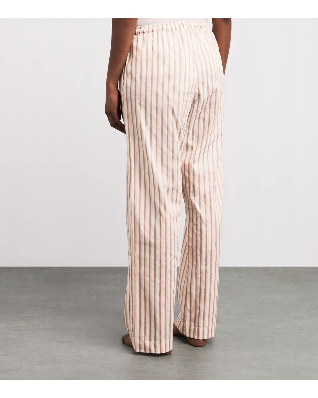 Derek Rose Natural Cotton Capri Pyjama Bottoms