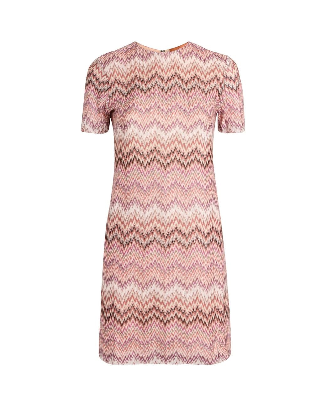 Missoni Pink Zigzag Midi Dress