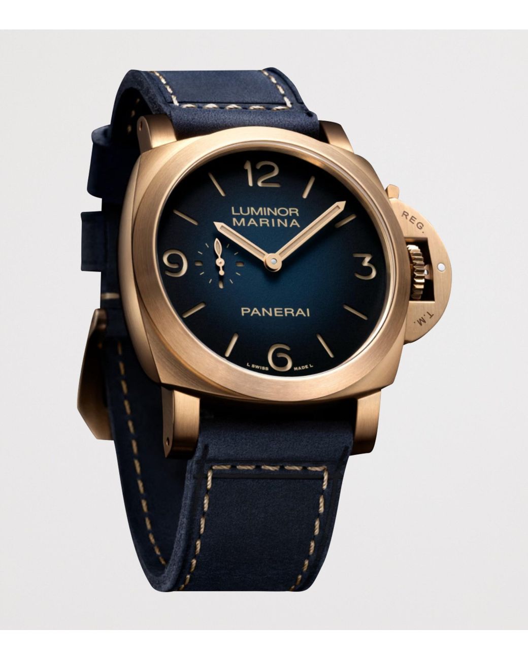 Panerai Blue Bronzo Luminor Marina Watch