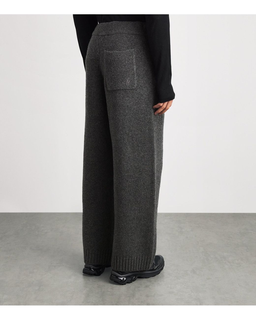 Represent Gray Wool-Blend Ramone Sweatpants for men