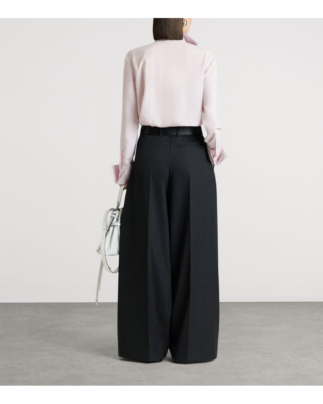 Givenchy Pink Silk Reverse-Collar Shirt