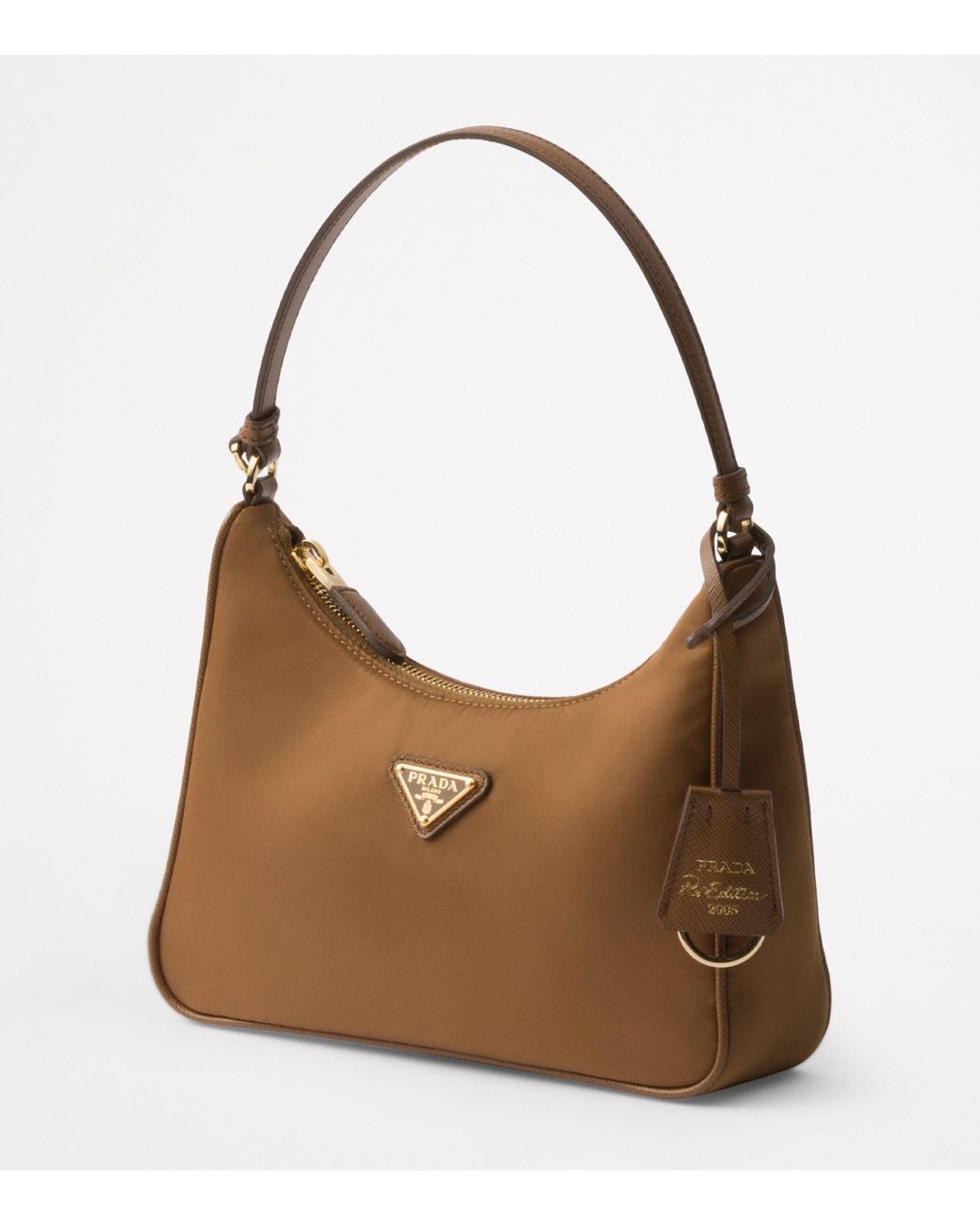 Prada Brown Re-Nylon Re-Edition 2005 Shoulder Bag
