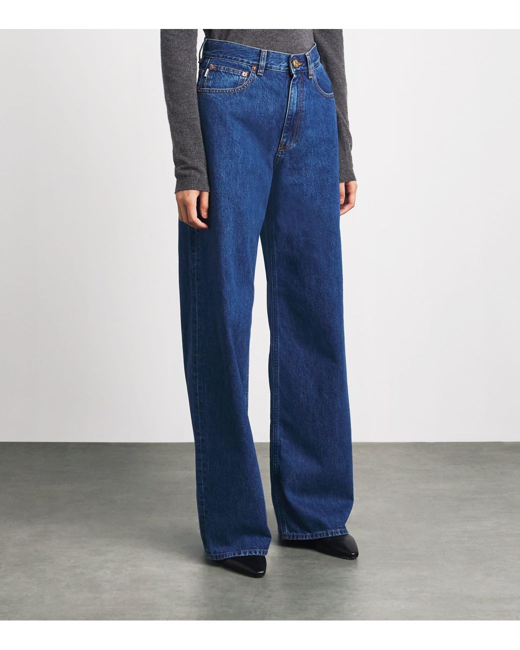 Blazé Milano Blue Nariida Java Wide Jeans