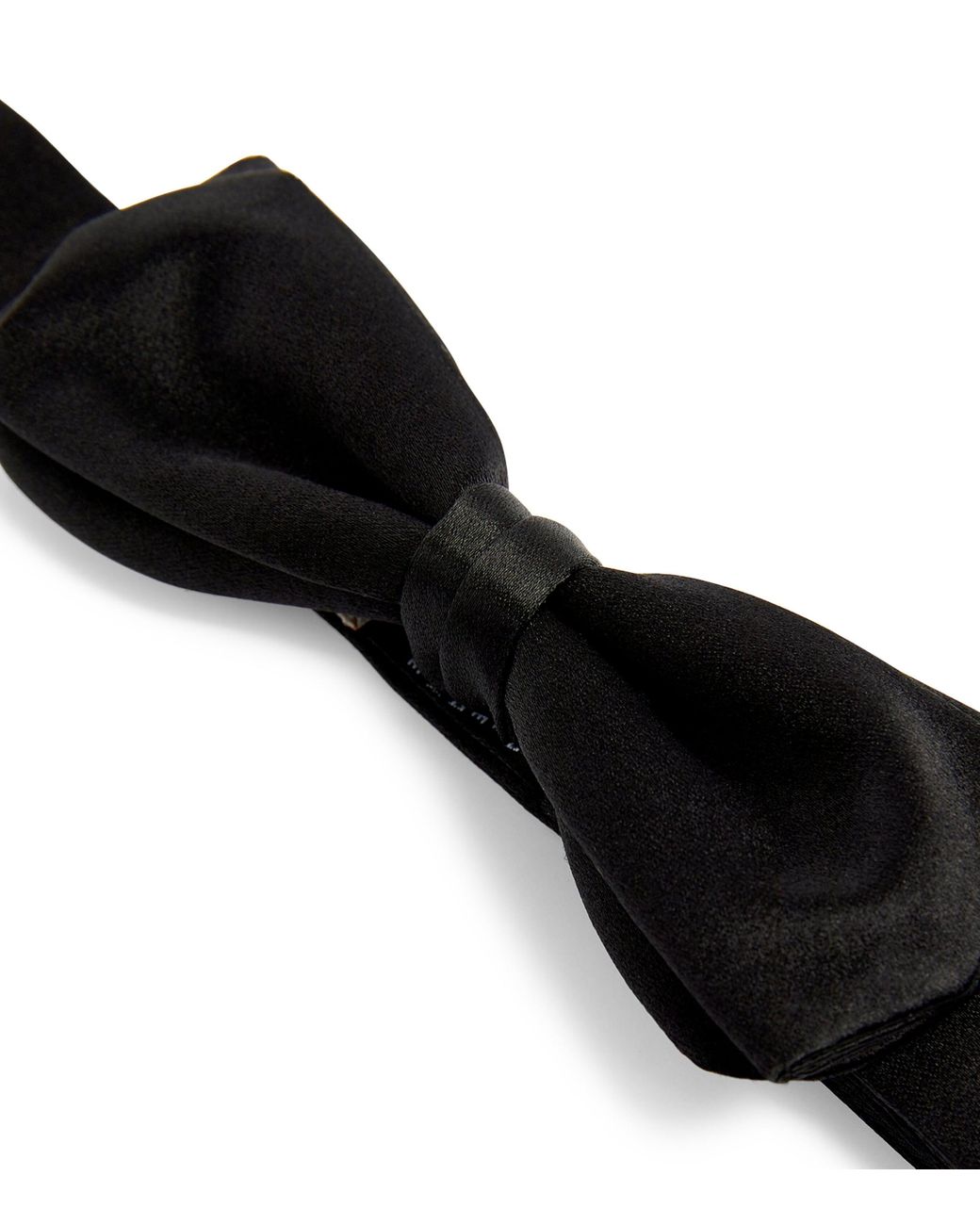 Pal Zileri Black Silk Bow Tie for men
