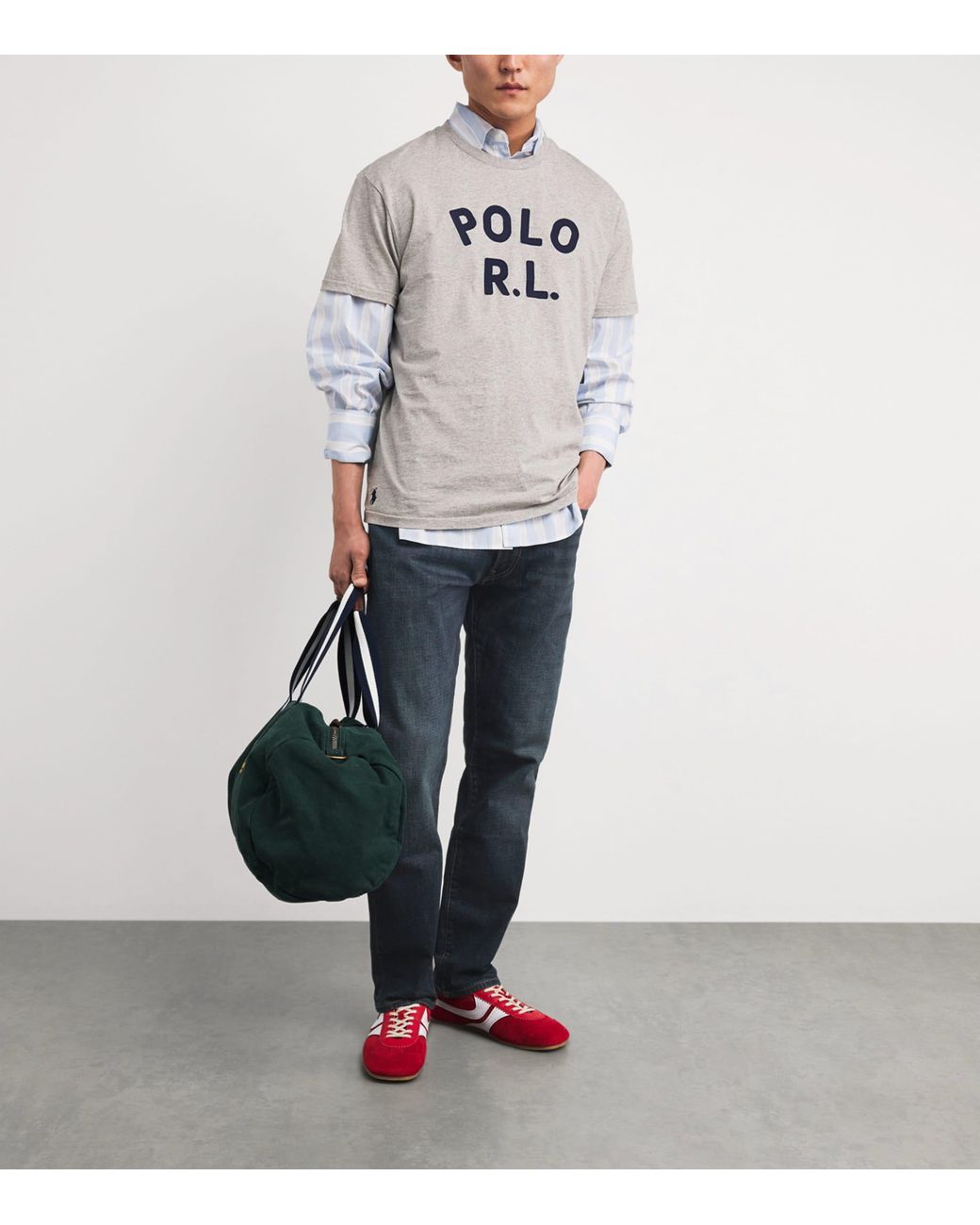 Polo Ralph Lauren Blue Hampton Straight Jeans for men