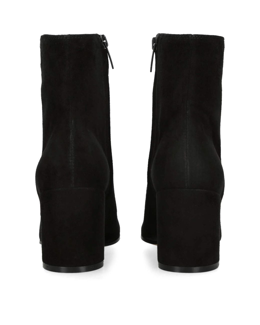 Gianvito Rossi Black Suede Joelle Ankle Boots 70