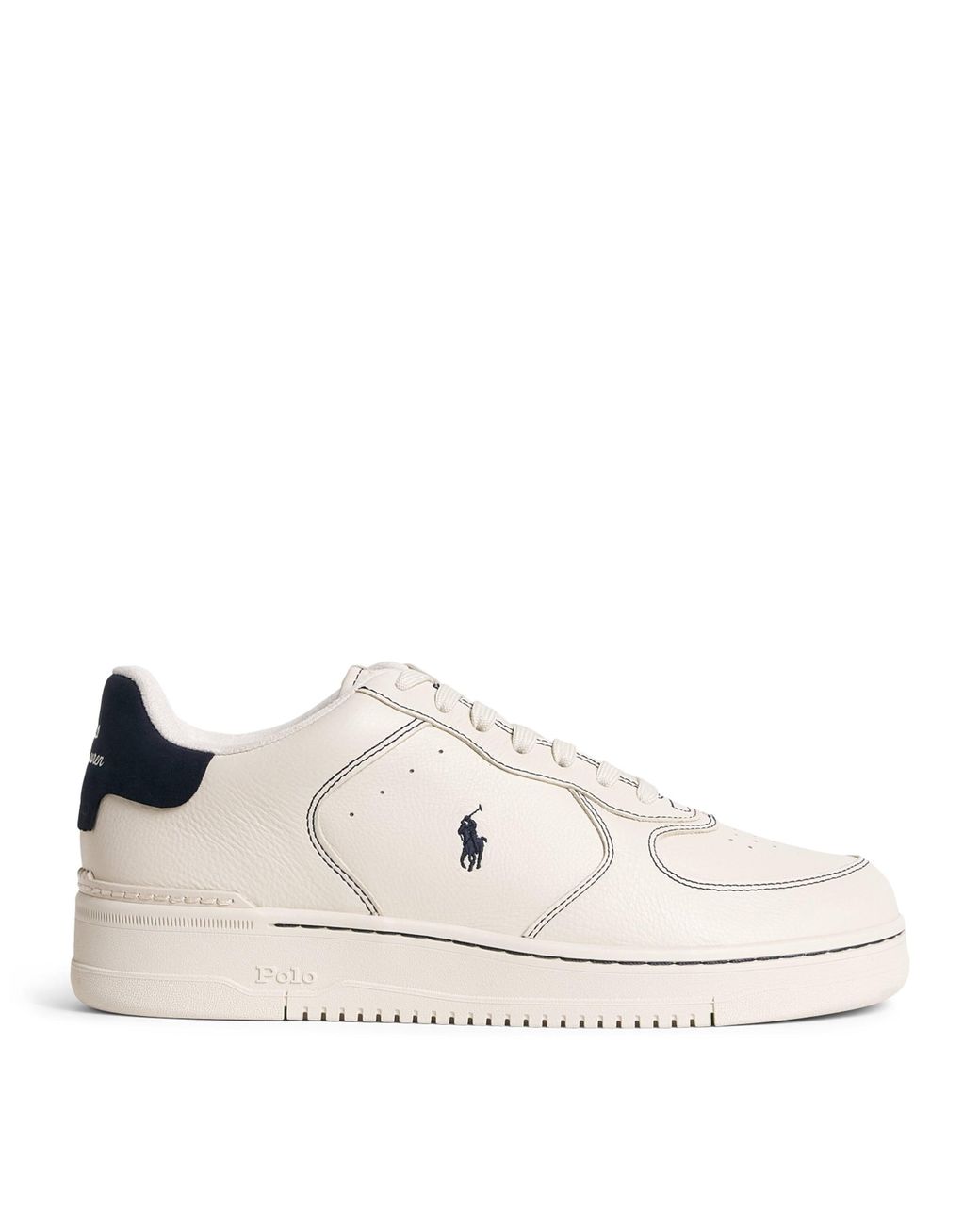 Polo Ralph Lauren Natural Leather Masters Court Sneakers for men