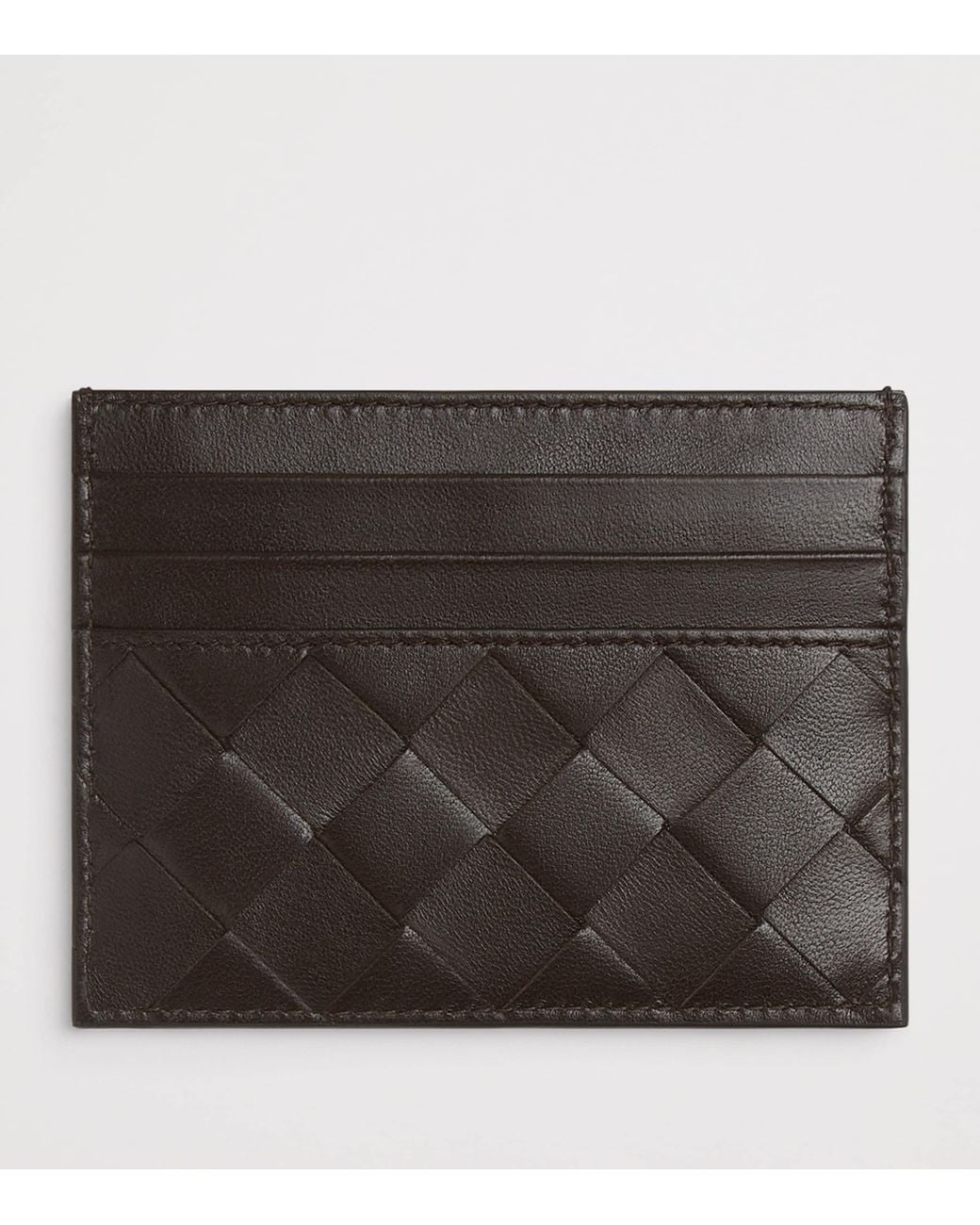 Bottega Veneta Black Nappa Leather Card Holder