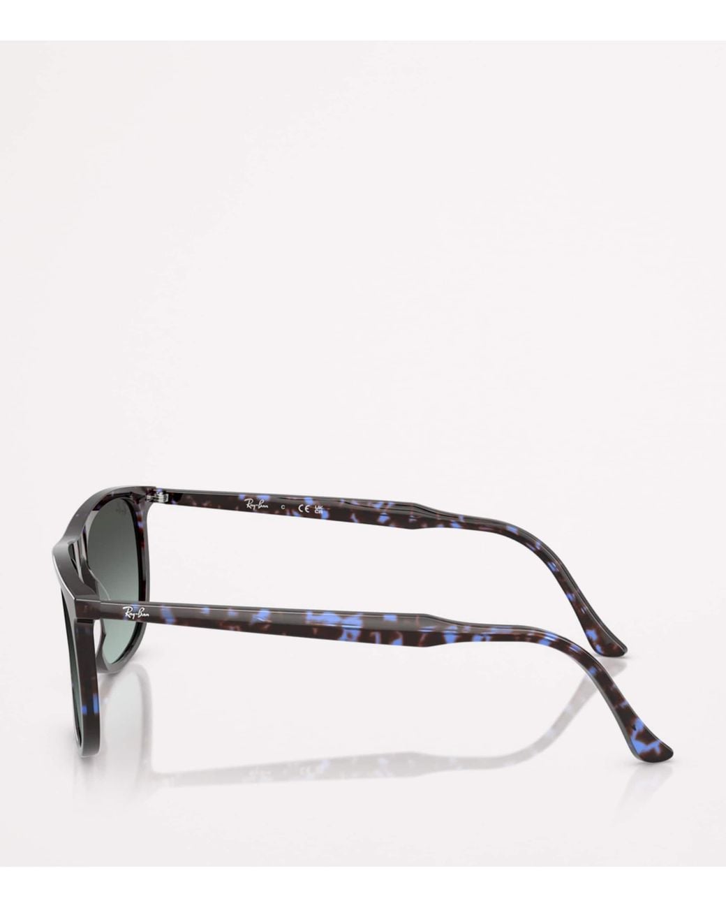 Ray-Ban Gray Rb2216 Rectangle Sunglasses