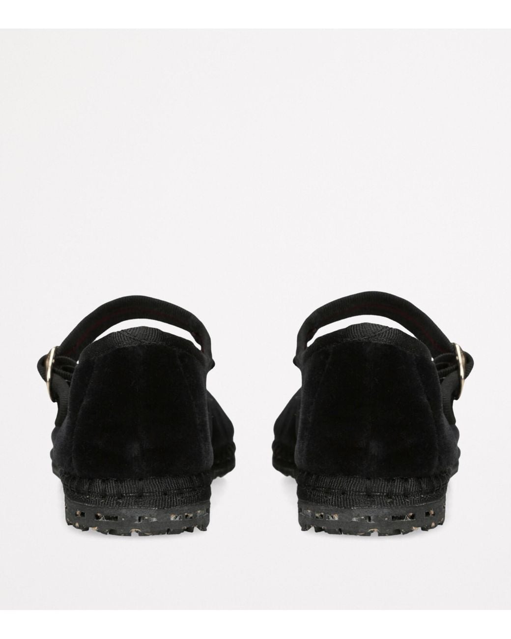Flabelus Black Velvet Antonia Mary Janes