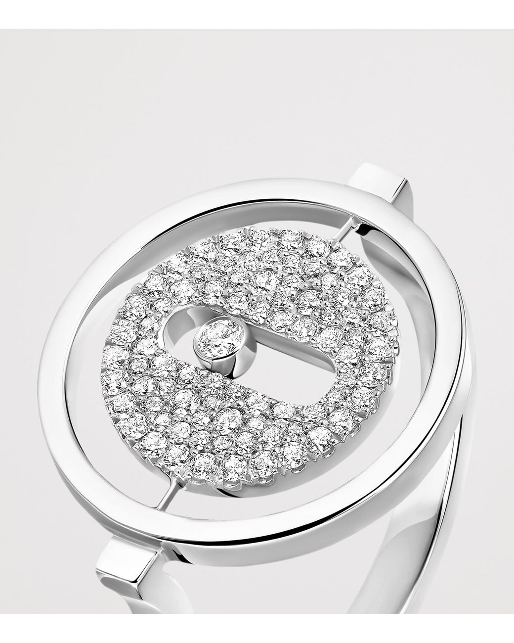 Messika White Lucky Move And Diamond Ring