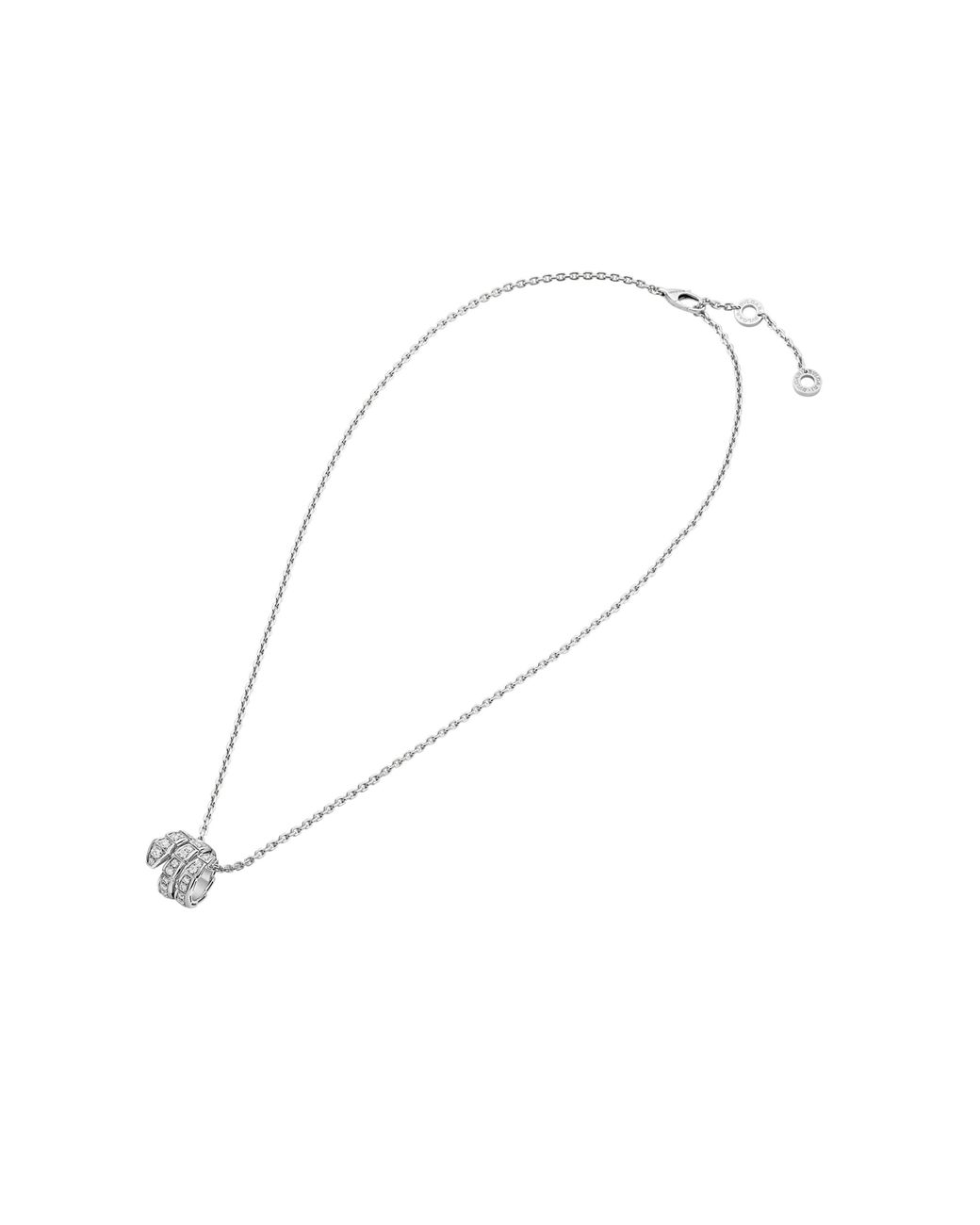 BVLGARI Black And Diamond Serpenti Viper Necklace