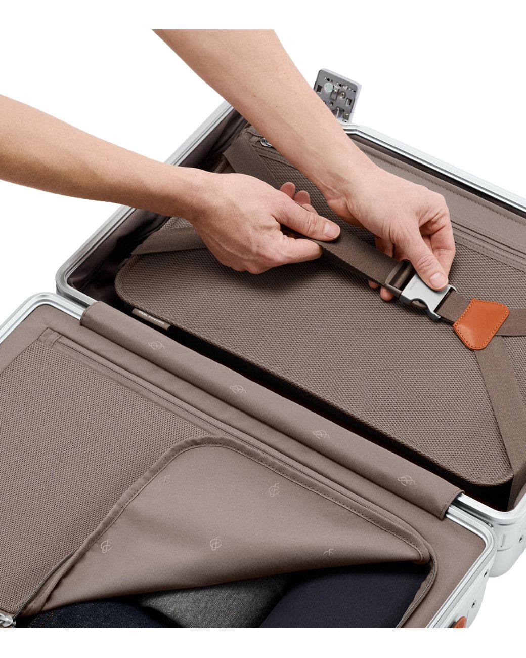 Carl Friedrik White The Carry-On Suitcase