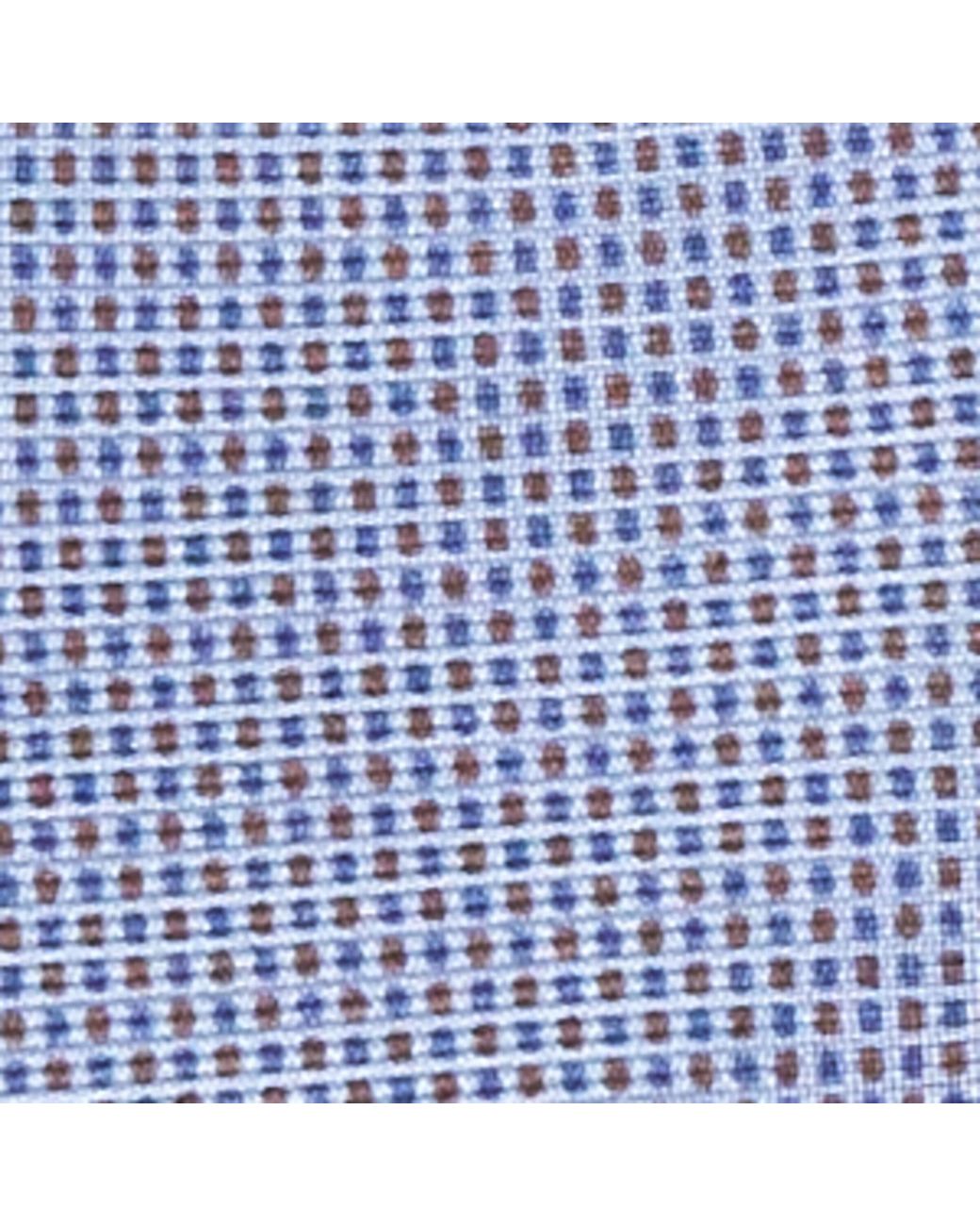 Corneliani Blue Silk Patterned Tie for men