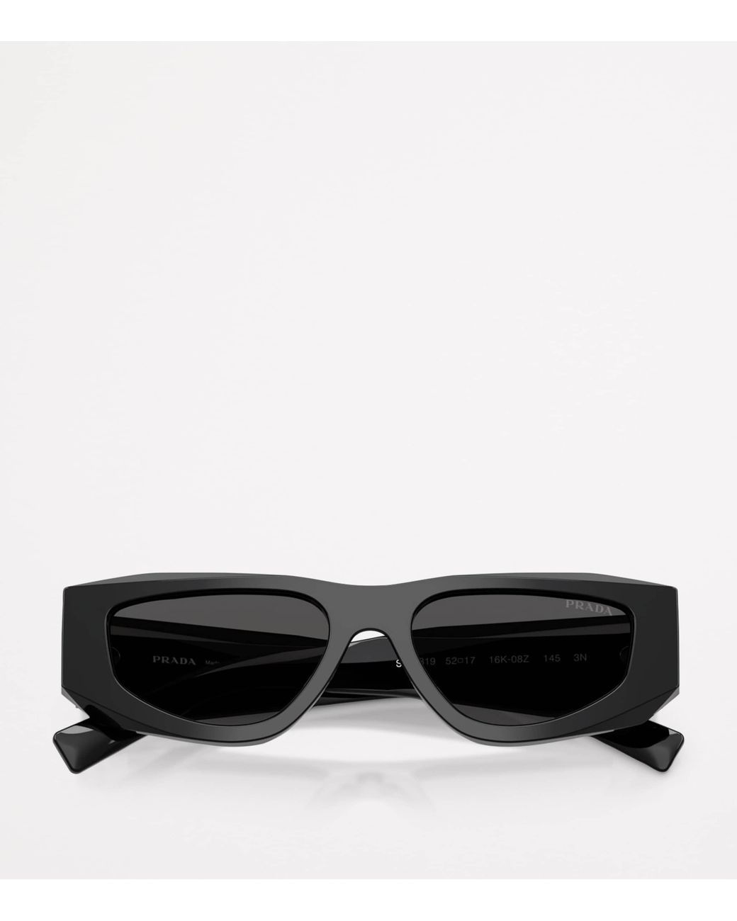 Prada Black Acetate Pr B19S Sunglasses for men