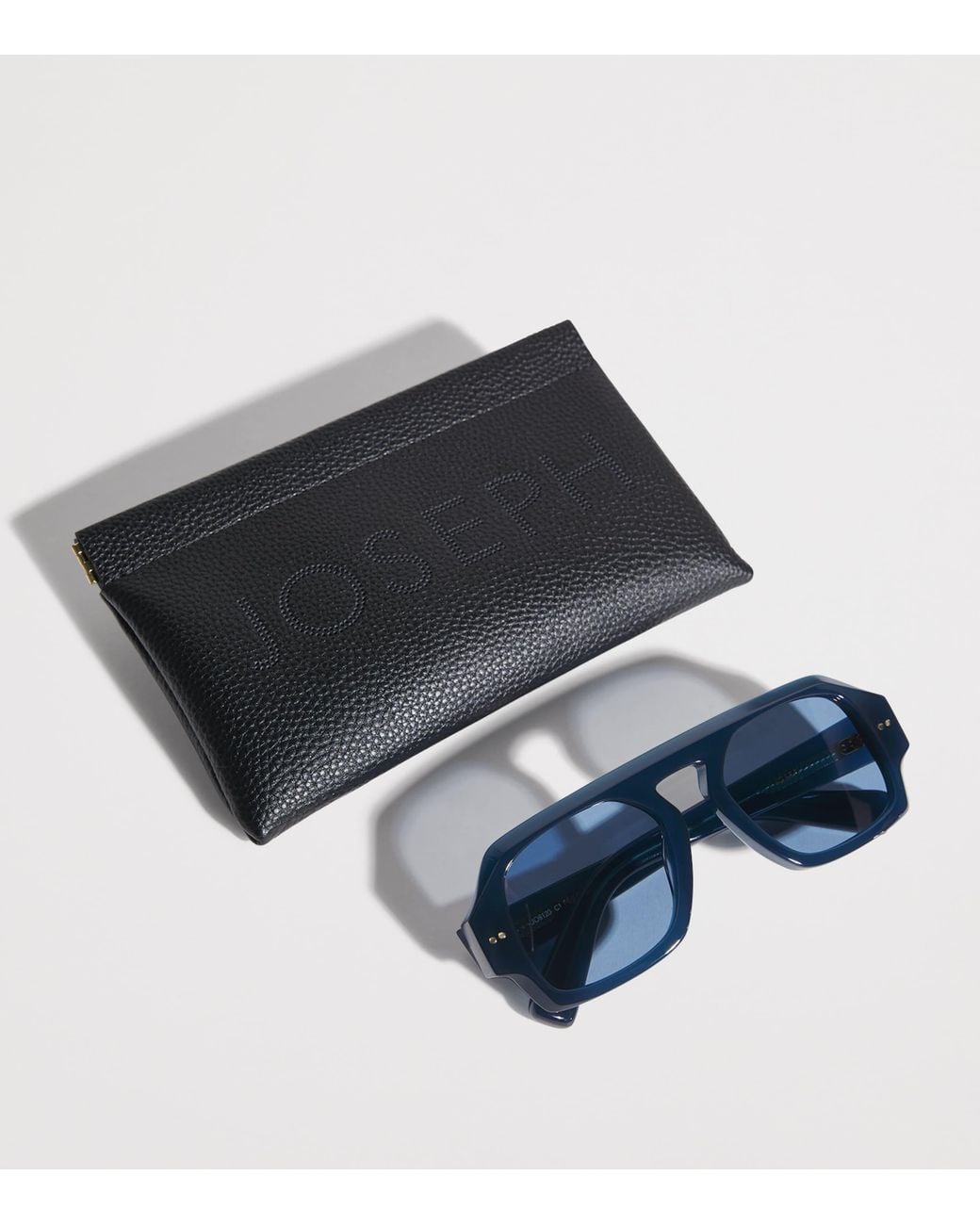 Joseph Blue Aviator Talba Sunglasses