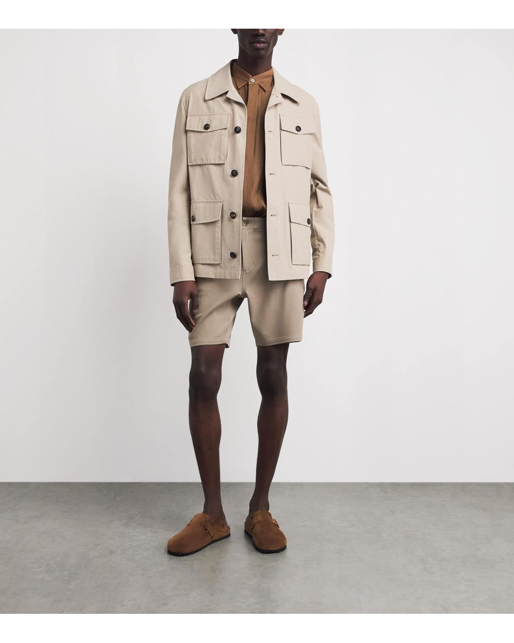 PAIGE Natural Rickson Shorts for men