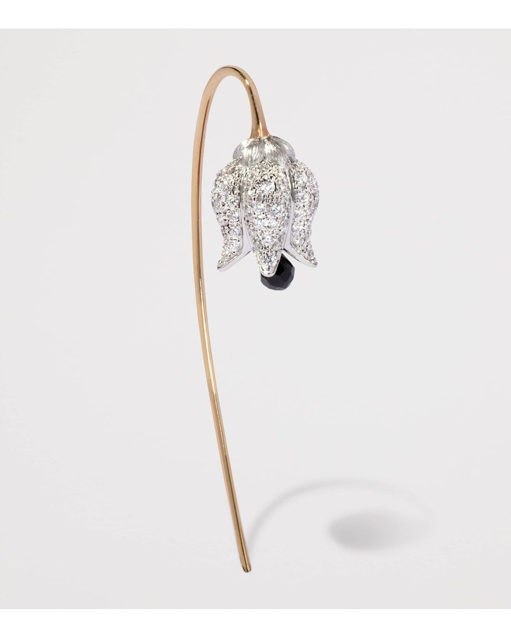 Annoushka White Diamond And Spinel French Hook Earrings