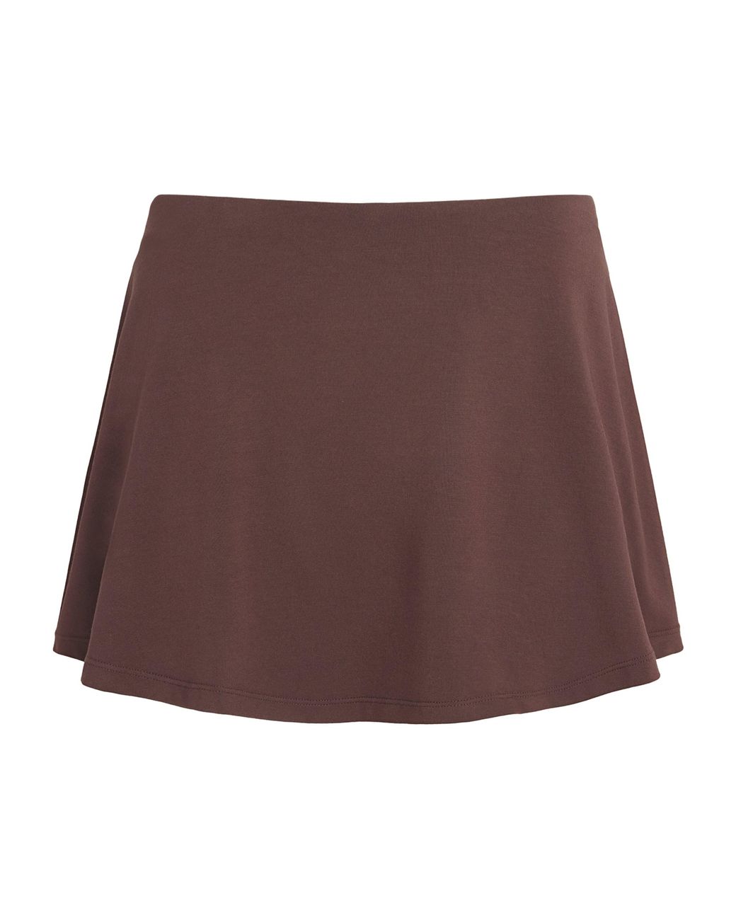 Skims Brown Smooth Layers Mini Skort