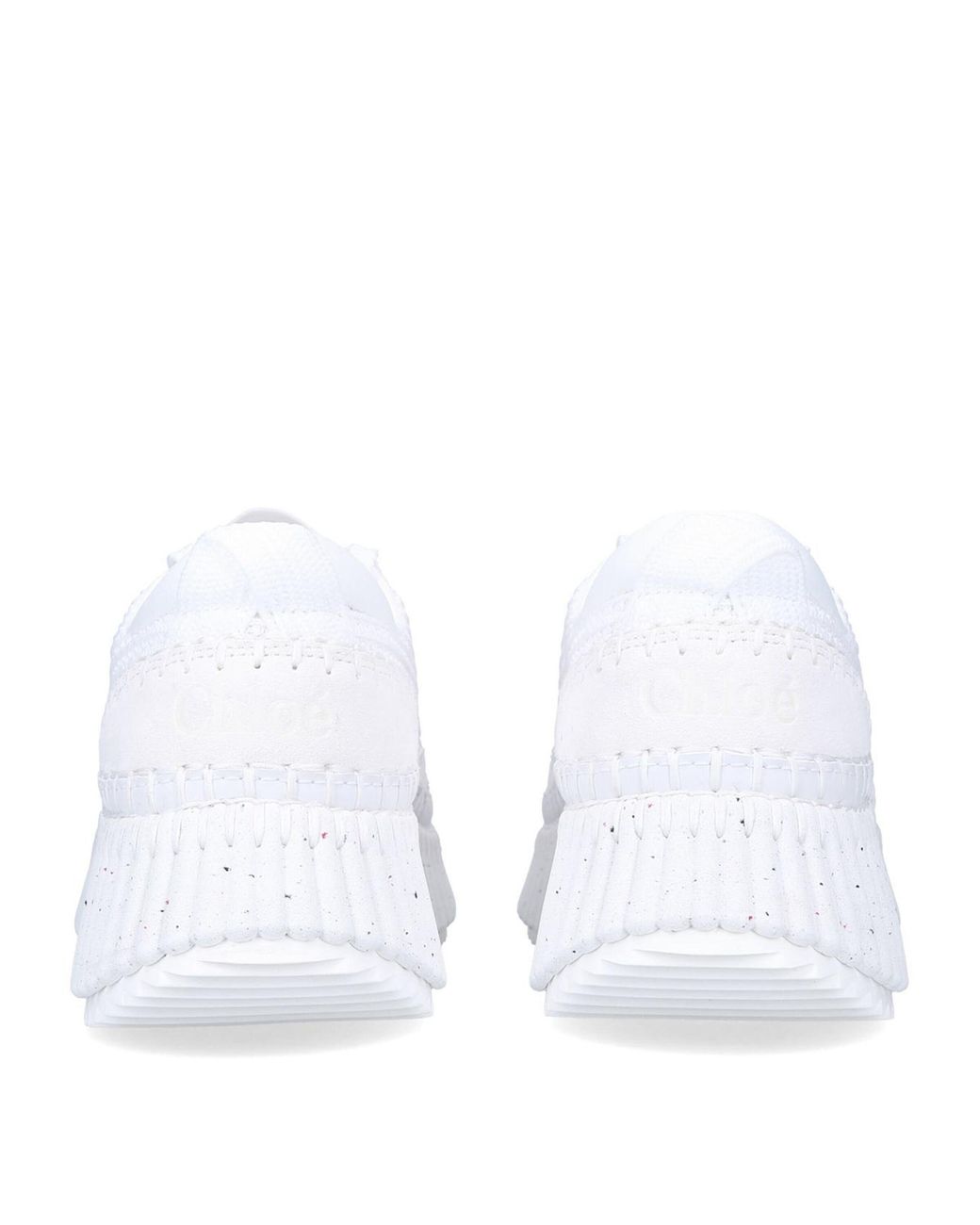 Chloé White Nama Runner Sneakers