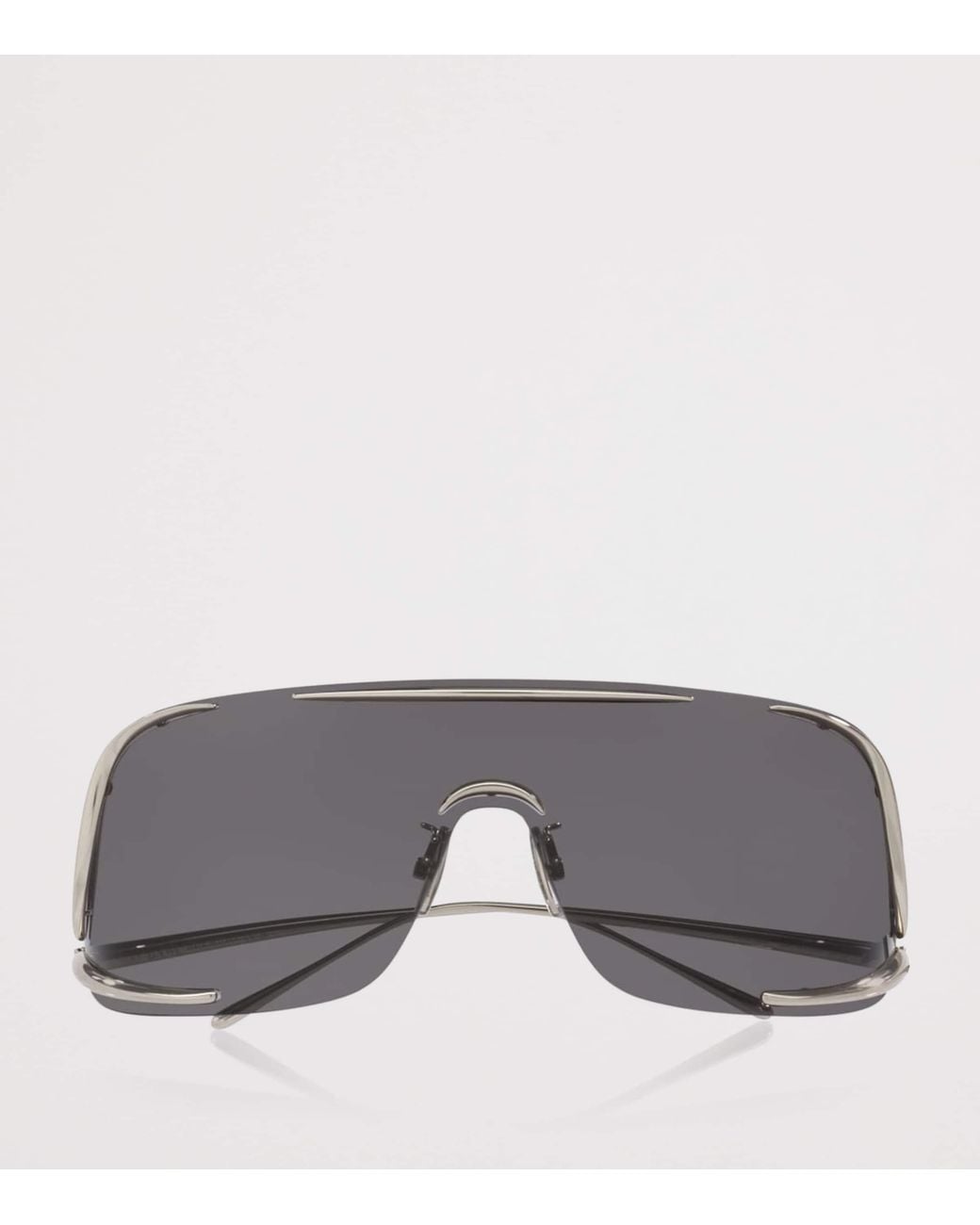 Loewe Gray Shield Mask Sunglasses