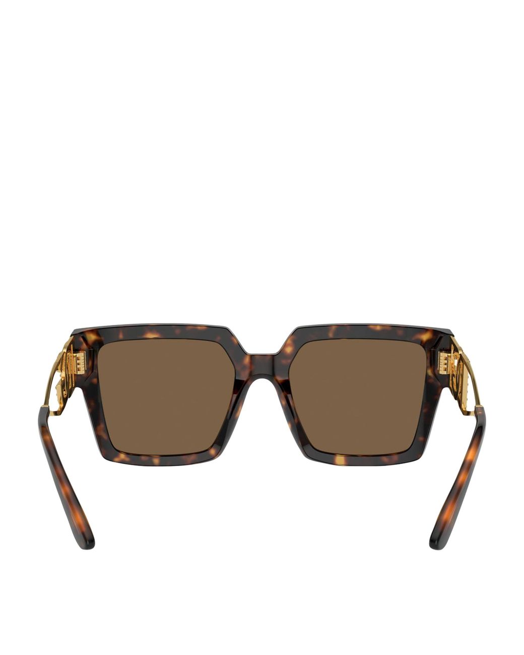 Dolce & Gabbana Brown Tortoiseshell Square Sunglasses