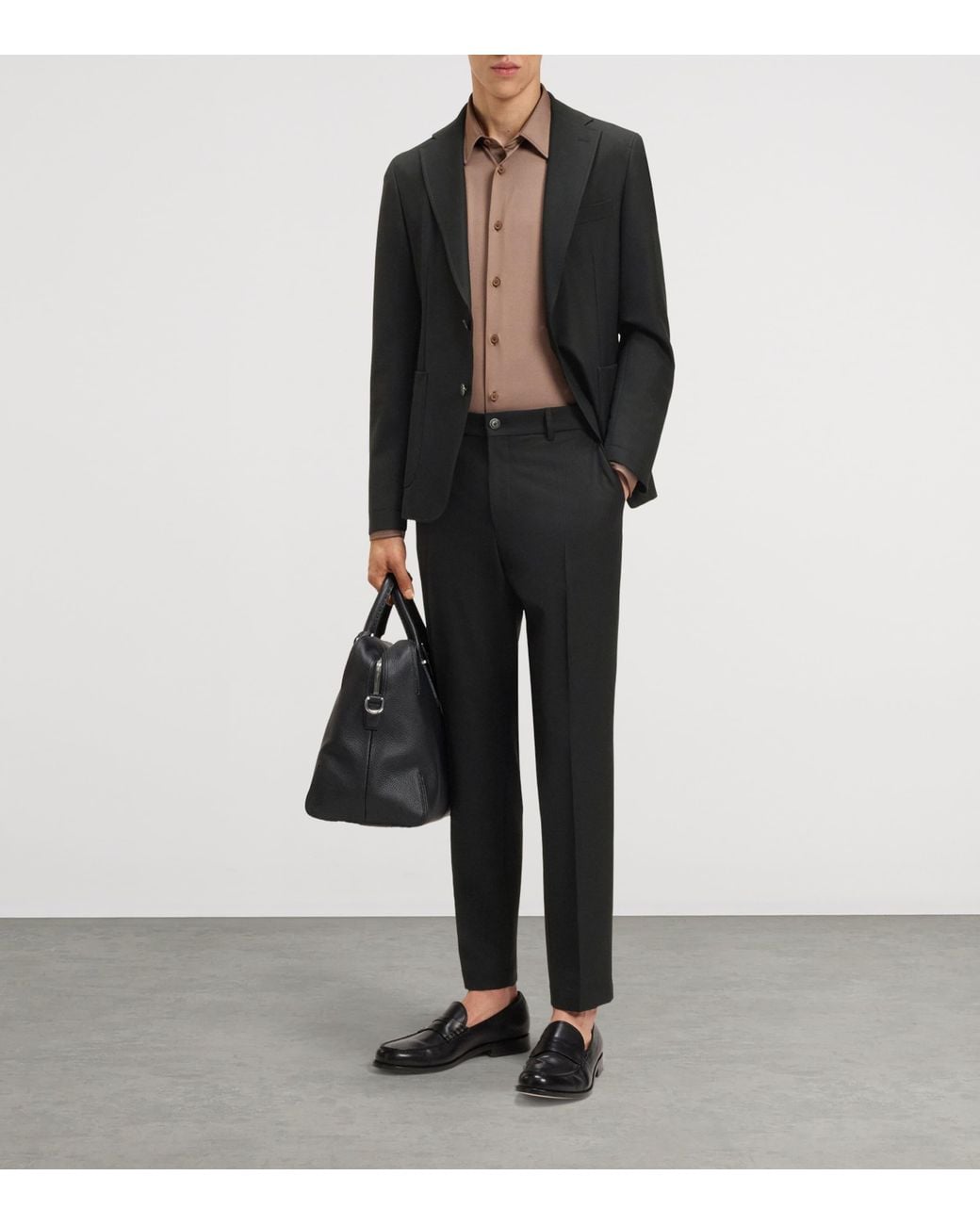 Boss Black Single-Breasted Slim Blazer for men