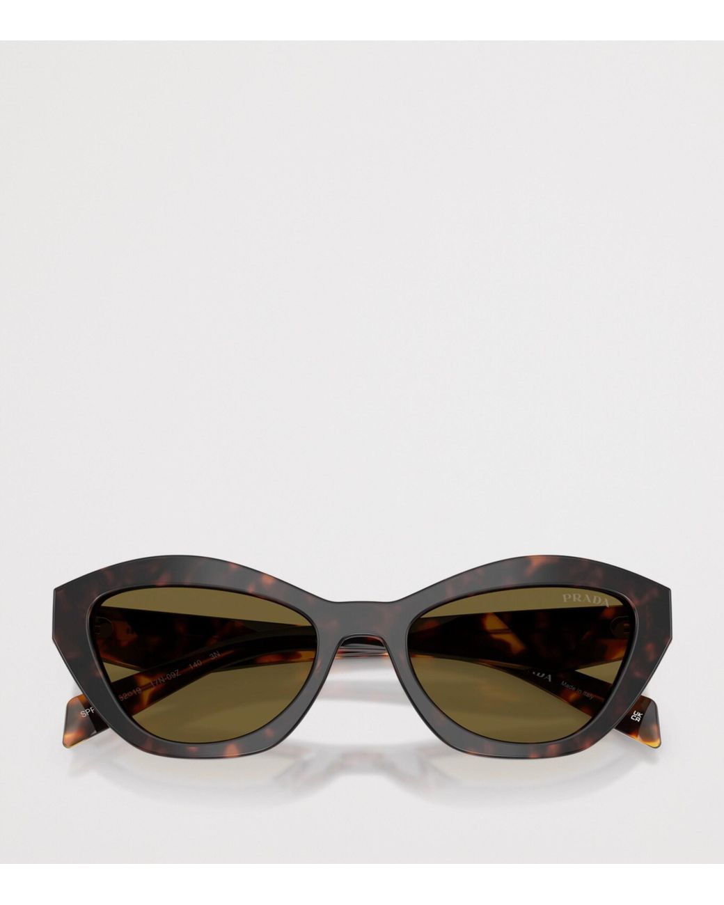 Prada Green Tortoiseshell Butterfly Sunglasses