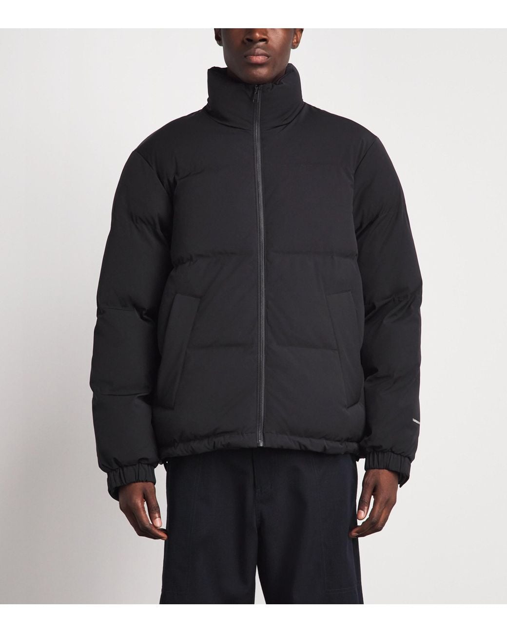 Sandro Blue Down Puffer Jacket for men