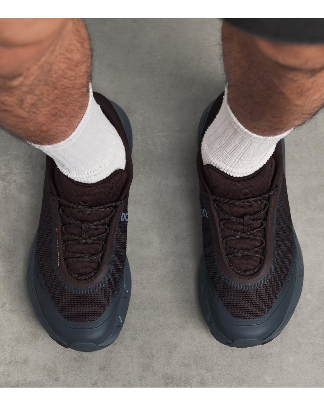 On Shoes Gray Cloudsoma Hike Trainers for men