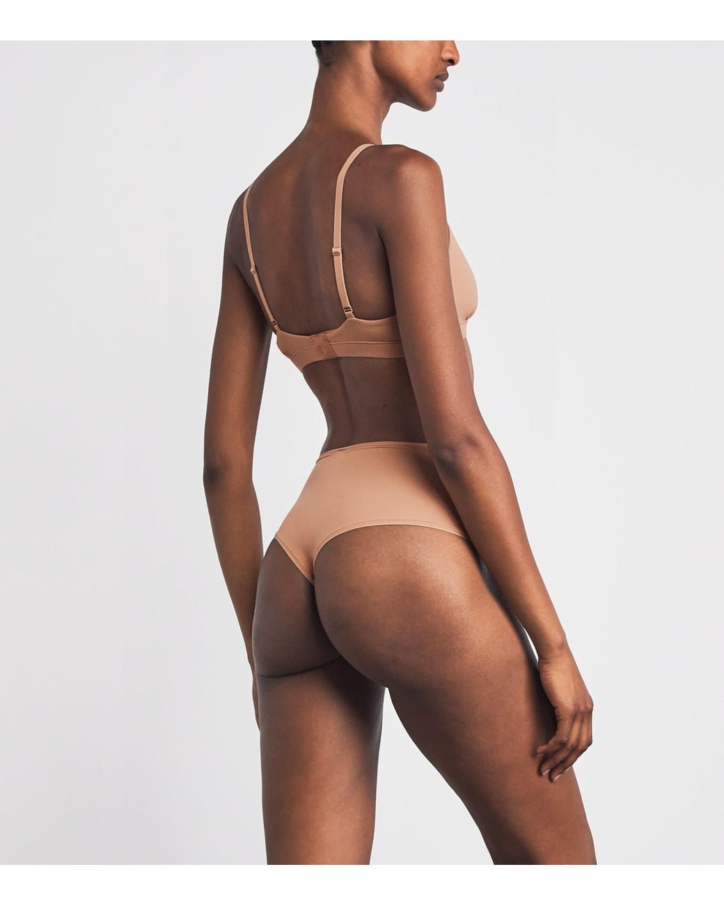 Skims Natural Fits Everybody High-Rise Thong