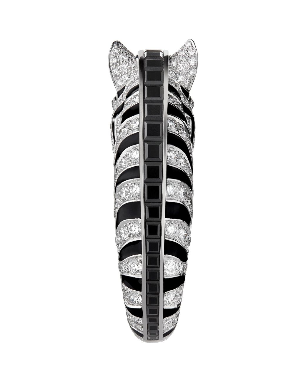 Boucheron White Diamond And Onyx Animaux De Collection Zebra Ring
