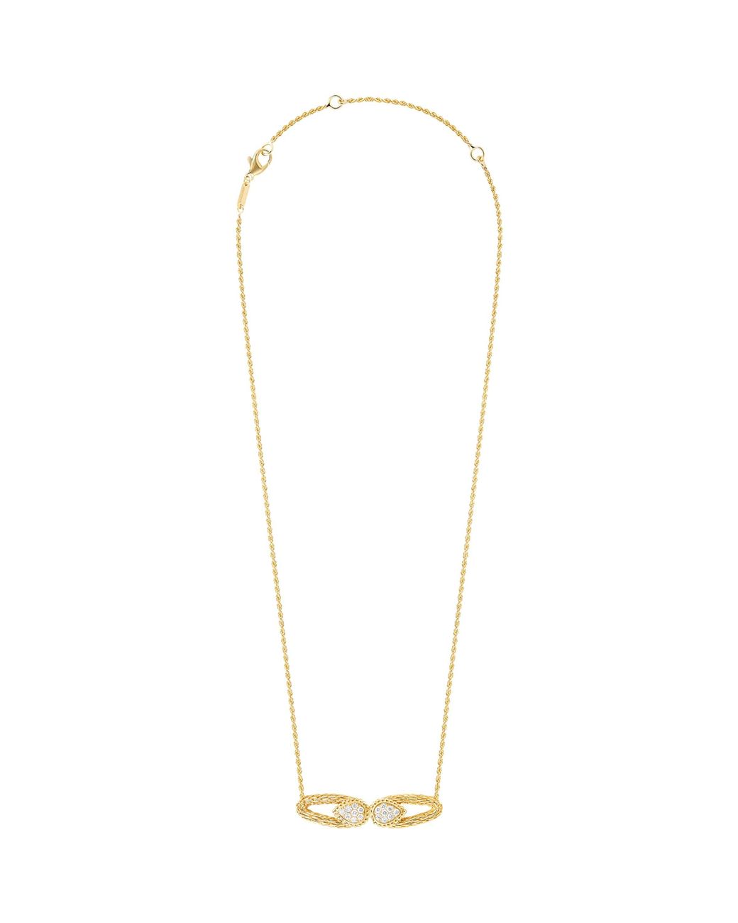 Boucheron White And Diamond Serpent Bohème Vintage Necklace