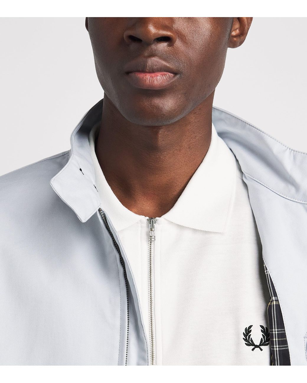 Fred Perry White Cotton Piqué Polo Shirt for men