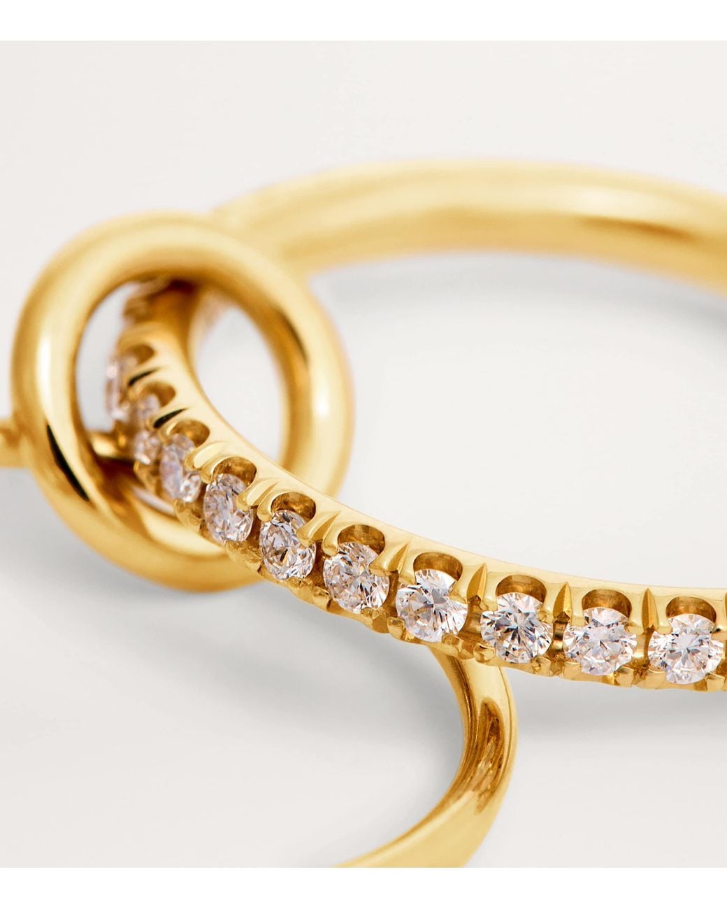 Spinelli Kilcollin Metallic And Diamond Pisces Ring