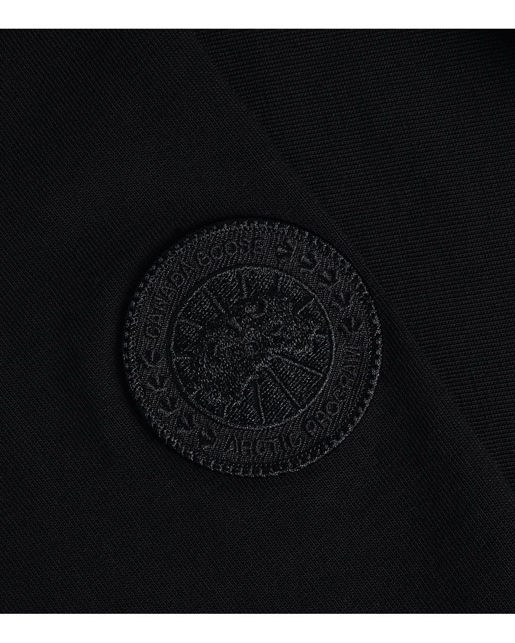 Canada Goose Black Organic Cotton Novo T-Shirt for men