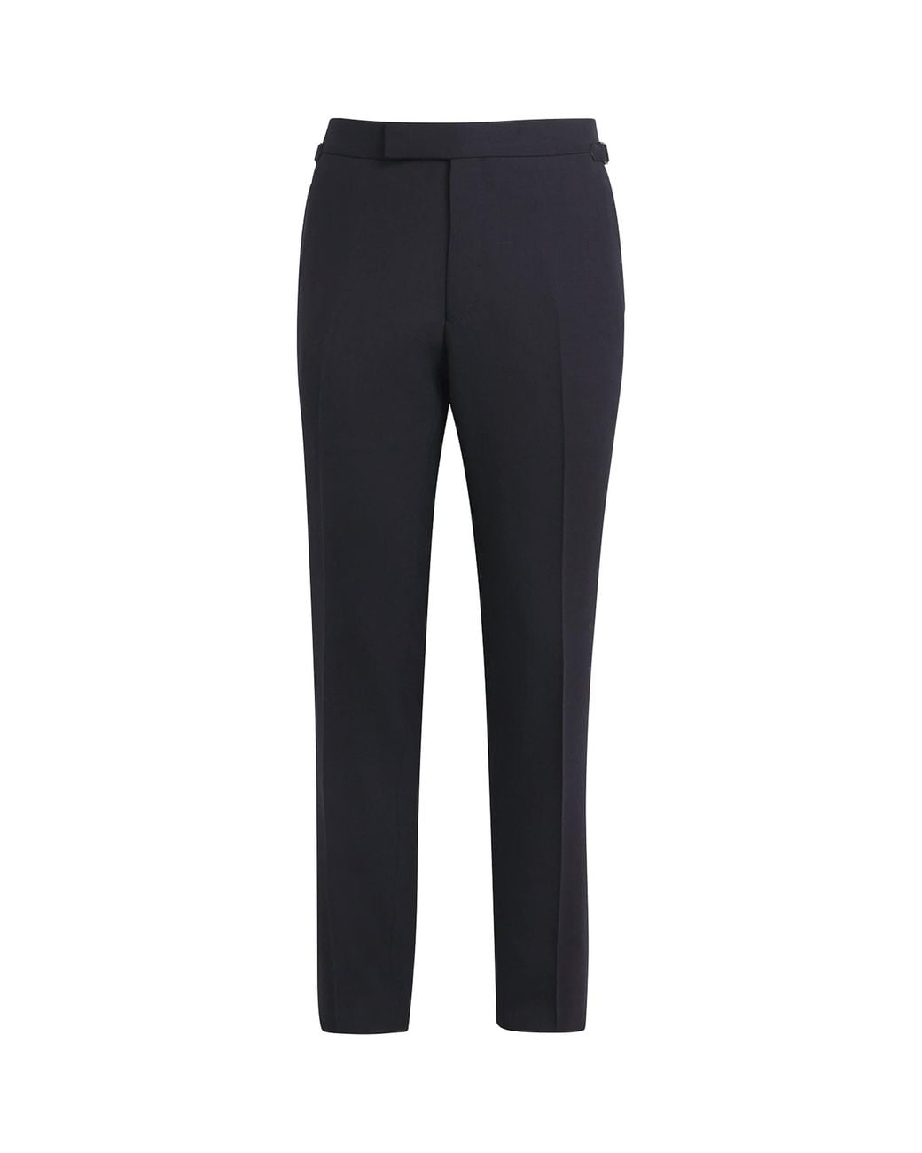 Tom Ford Blue Wool-Mohair Tailored Trousers for men