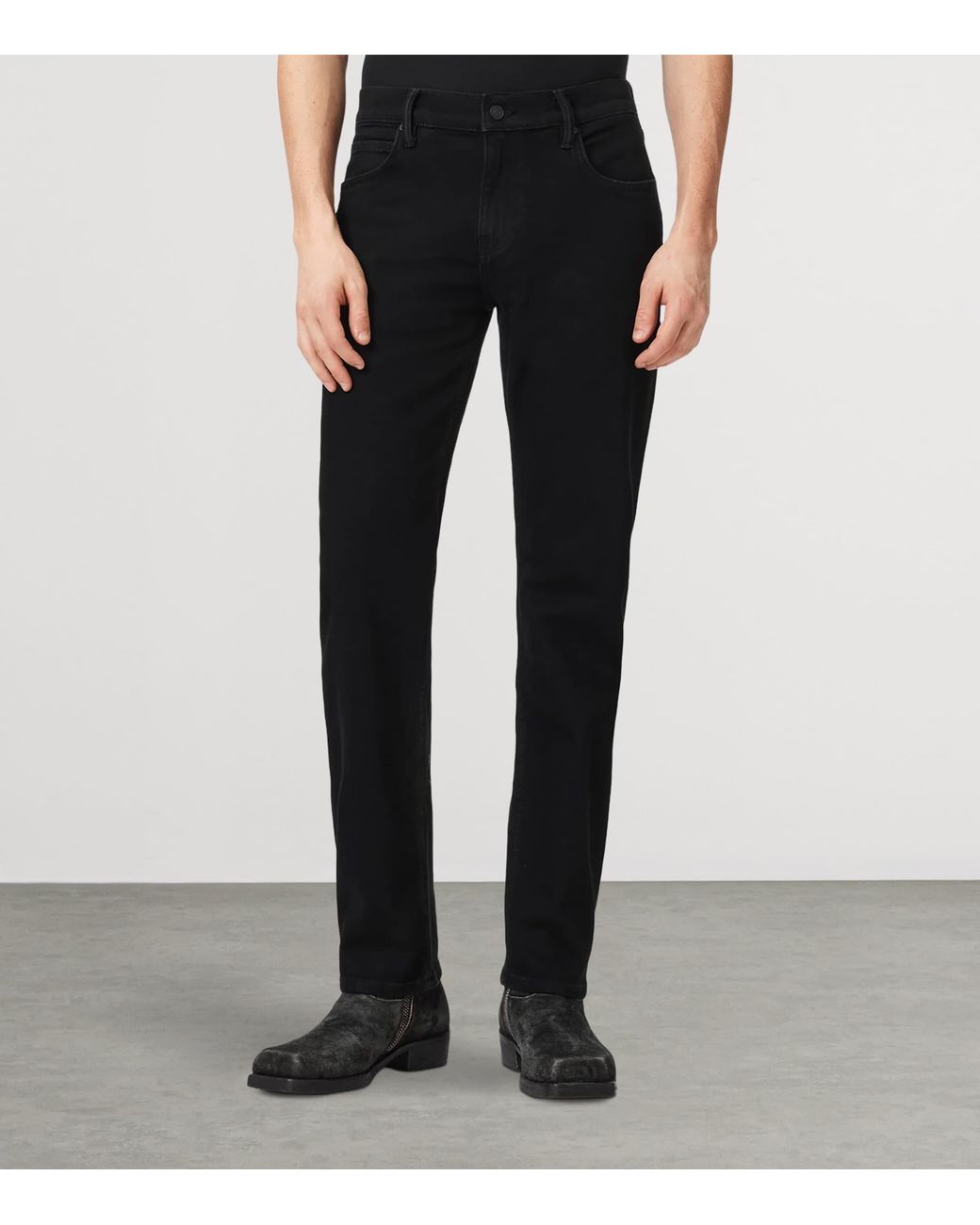 AllSaints Black Sid Comfort Jeans for men