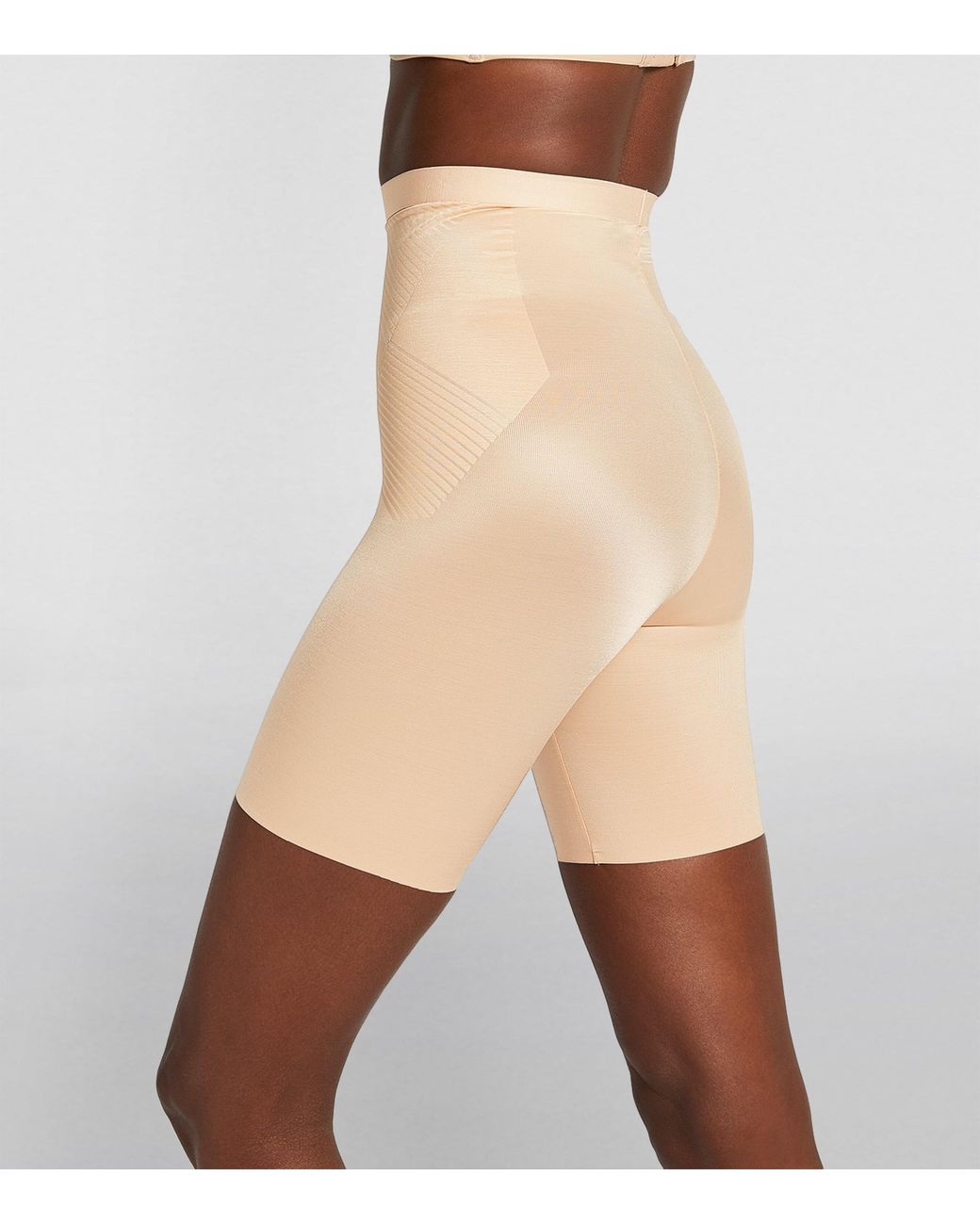 Spanx Natural Shape Invisible High-Waist Mid-Thigh Shorts