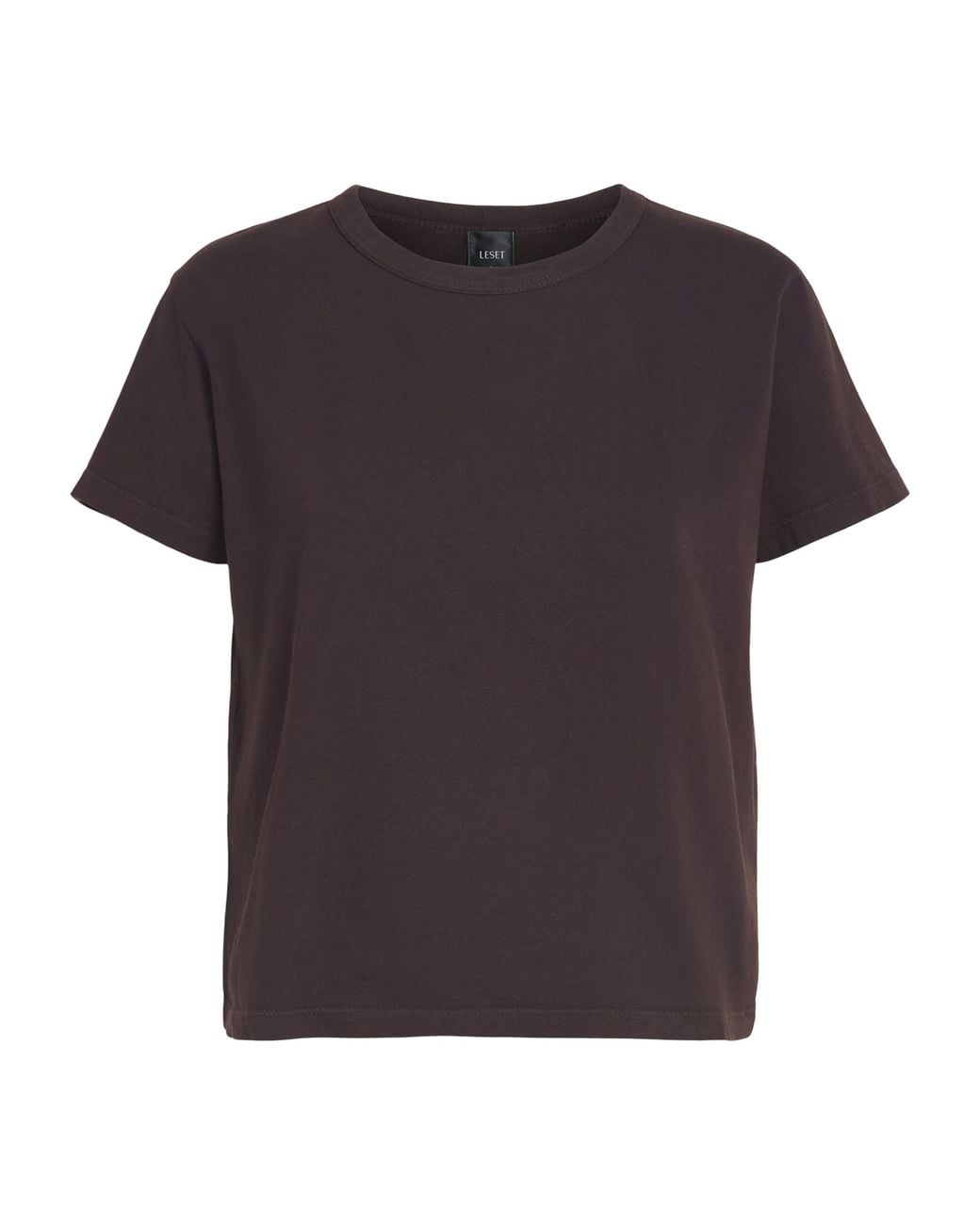 Leset Black Cotton Margo T-Shirt