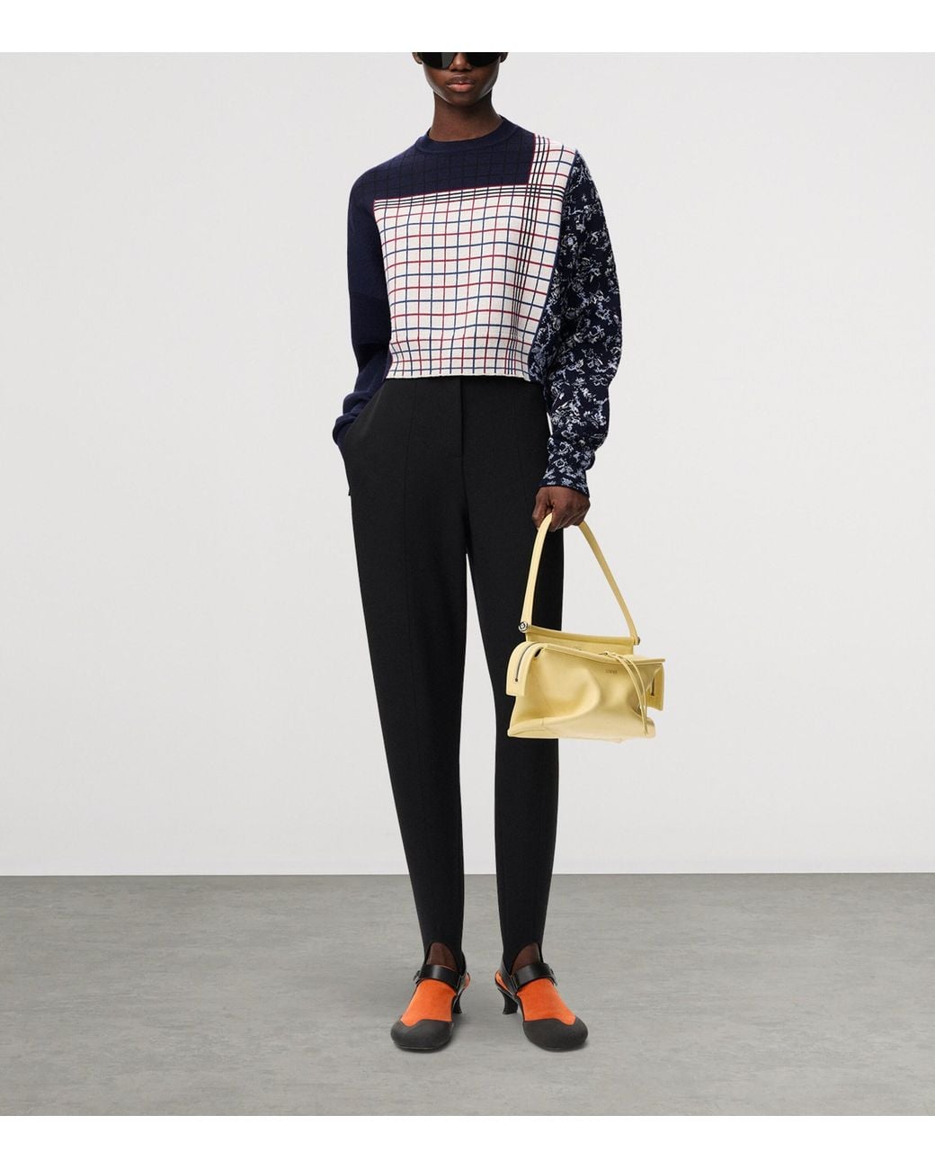 Loewe Blue X Cosima Von Bonin Jacquard Sweater