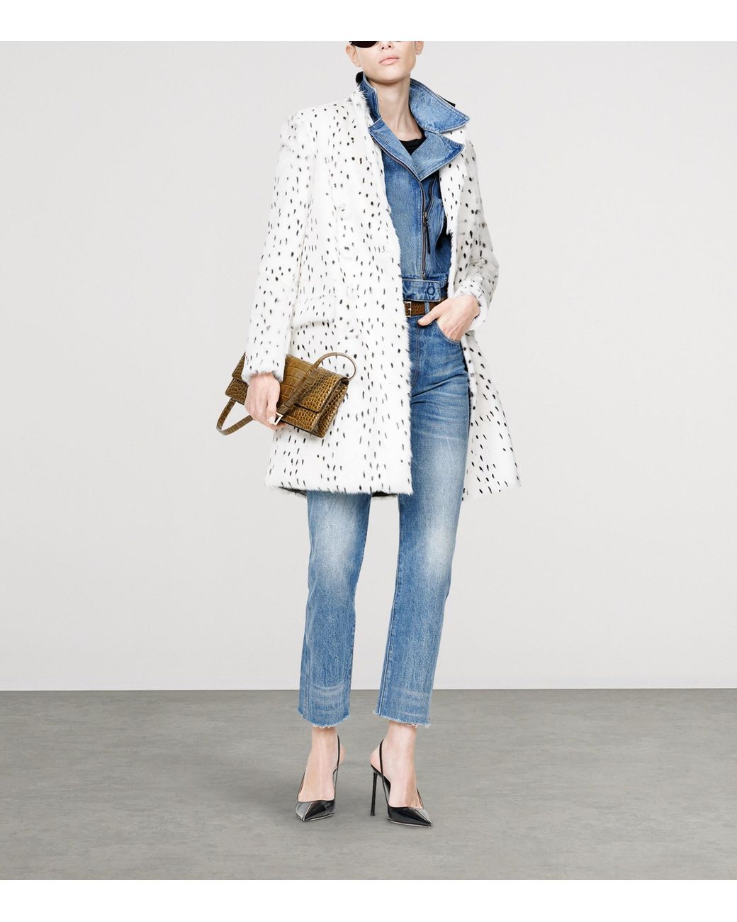 Tom Ford Blue Melanie High-Rise Straight Jeans