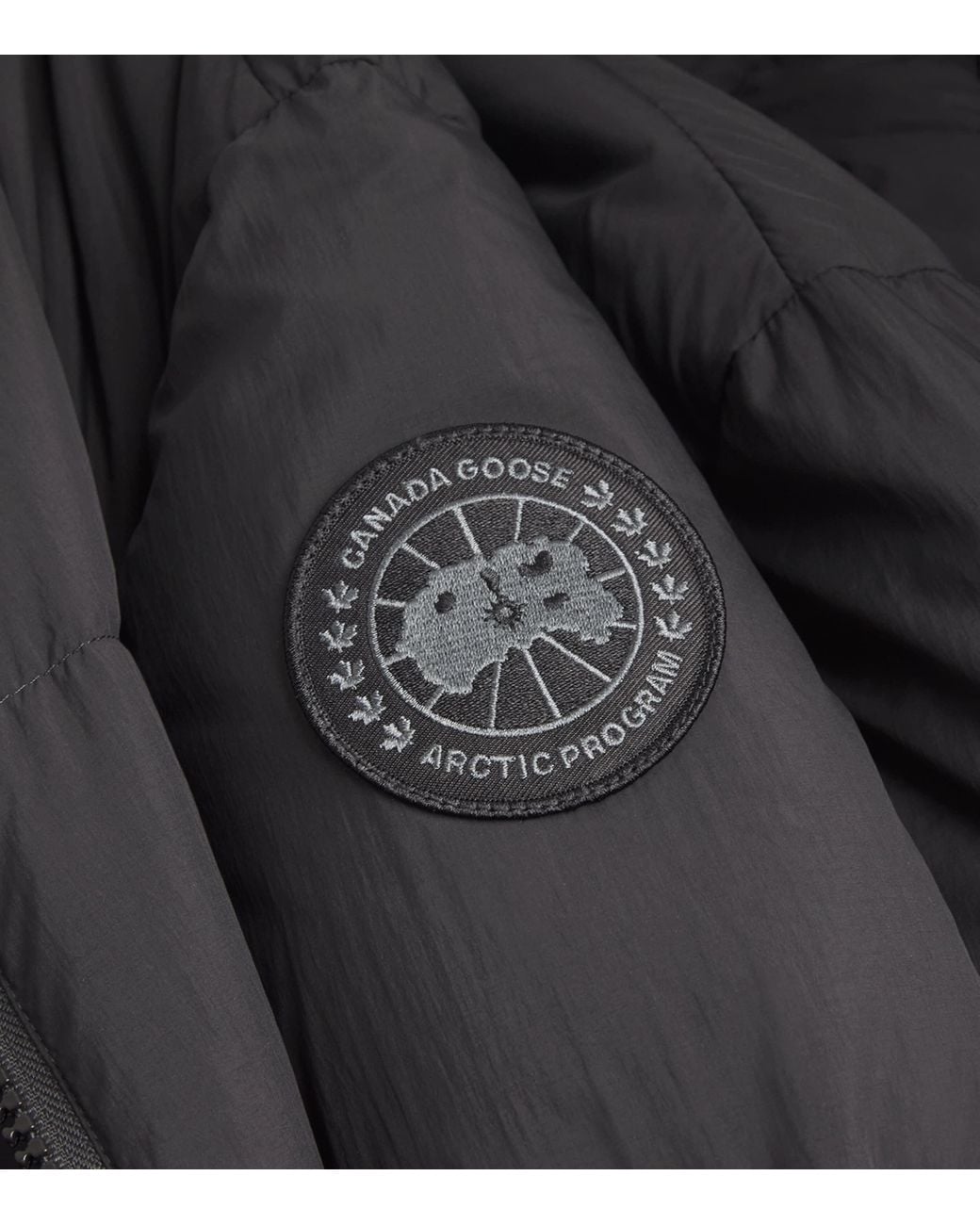 Canada Goose Black Down Lawrence Puffer Jacket for men