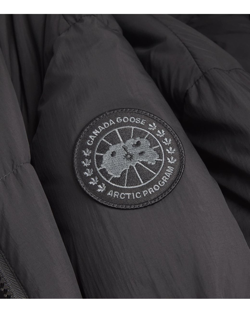 Canada Goose Black Down Lawrence Puffer Jacket for men