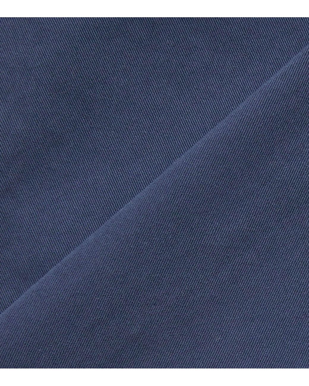 Brioni Blue Stretch-Cotton Chinos for men