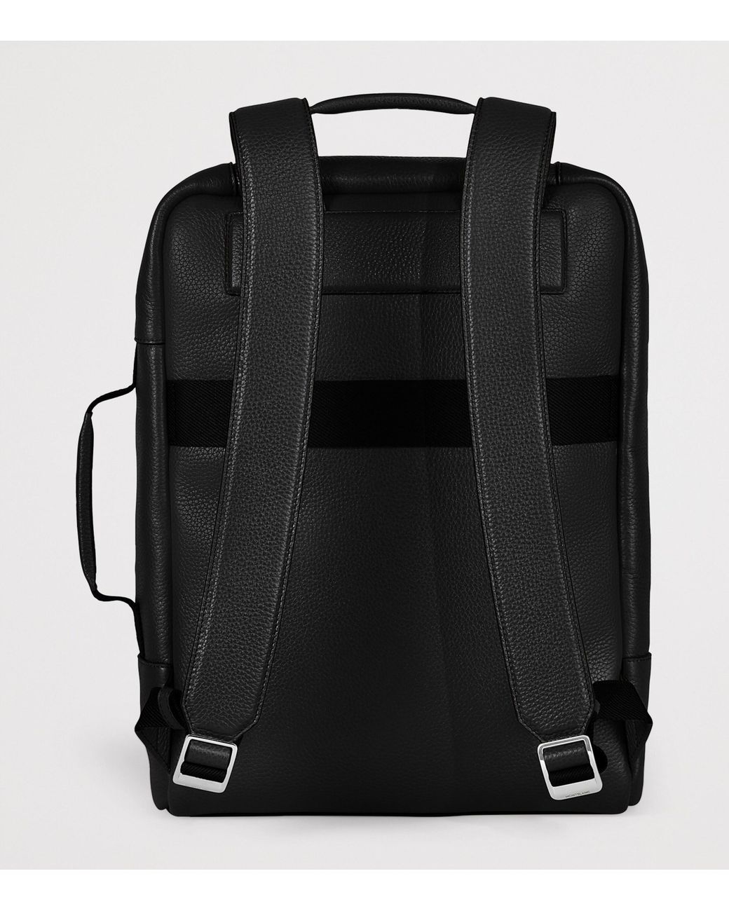 Montblanc Black Leather Companion Backpack