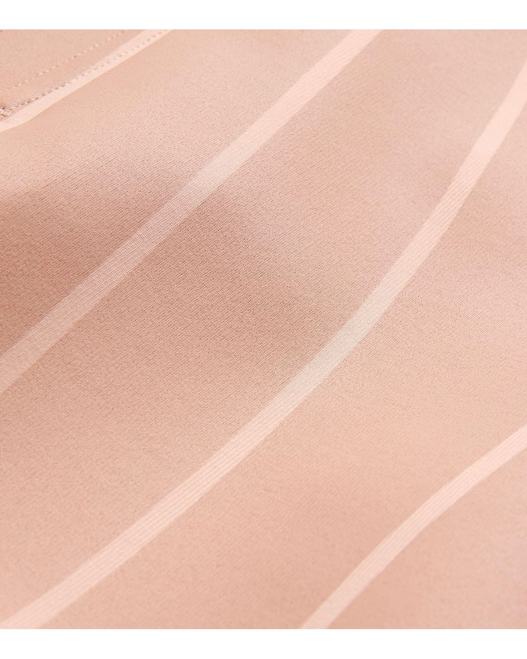 Spanx Pink Supersculpt Totalcontour Open-Bust Mid-Thigh Bodysuit